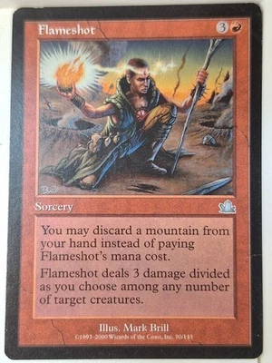Flameshot - Prophecy - Magic the Gathering MTG Nice! - Image 1 of 3