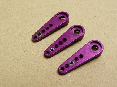 Ersatzteil 3x Alu Servohorn Futaba Servo Hubschrauber Heli Verbrenner Elektro - Bild 1 von 4