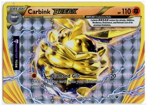 Carbink BREAK 51/124 Pokemon TCG XY Fates Collide Holo Ultra Rare - Picture 1 of 3