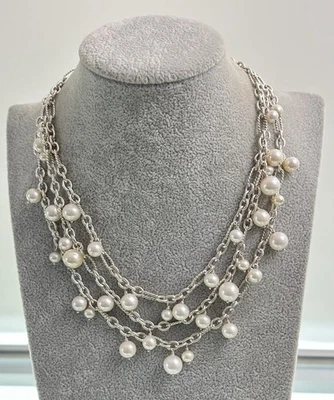 Collar de perlas multihilo David Yurman 17"  Foto 1 de 4