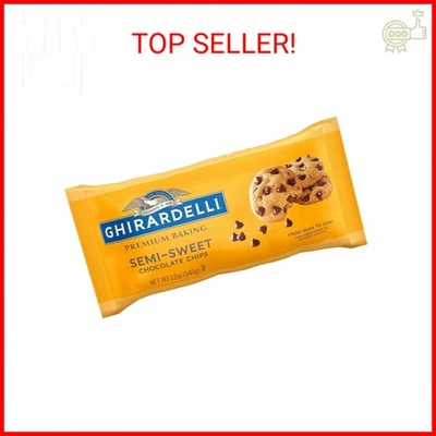 GHIRARDELLI Semi-Sweet Chocolate Premium Baking Chips, Chocolate Chips for Bakin - Image 1 of 2