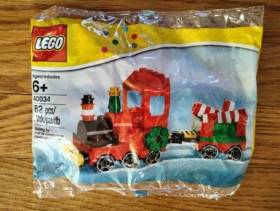LEGO Holiday Christmas Train (40034) - NUEVO, bolsa de polietileno sellada de fábrica Foto 1 de 2