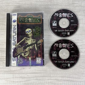 Mr. Bones Sega Saturn 1996 Complete With Manual And Registration Card