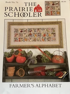 Bauernalphabet The PRAIRIE SCHOOLER Kreuzstich Mustertabelle Leinenfaden - Bild 1 von 3