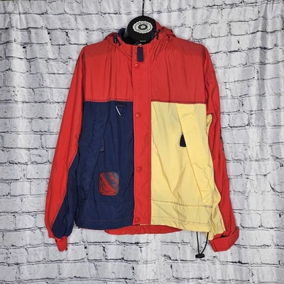 Chaqueta con capucha vintage Regatta Sport Color Block ropa deportiva de verano para hombre talla S Foto 1 de 4