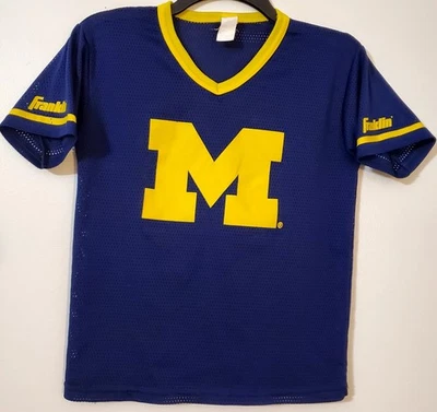 Camiseta deportiva vintage de los Michigan Wolverines Franklin para niños jóvenes M Foto 1 de 4