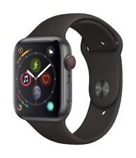 Apple Watch Series 4 44mm GPS + Cellular - Space Grey Aluminium with Black Band