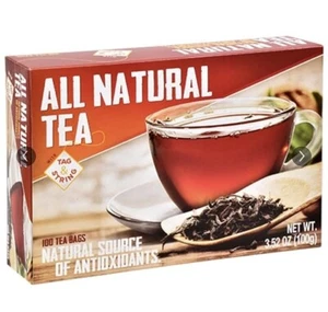 Natürlicher reiner Ceylon Schwarztee - 100 Ct Teebeutel - Heiß oder Kalt Kostenloser Versand USA - Bild 1 von 3