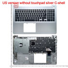 Laptop Palmrest Cover For Dell Inspiron 5583 Us Keybord