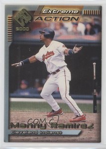 2000 Pacific Private Stock Extreme Action Manny Ramirez #8