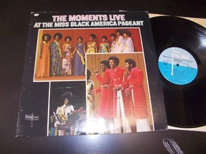 The Moments "Live At The Miss Black America Pageant" LP Stang Records ST1015 Usa - Picture 1 of 1