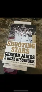 LEBRON JAMES SIGNED AUTOGRAPH SHOOTING STARS BOOK LA LAKERS CAVS UPPER DECK COA - Picture 1 of 2