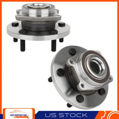 Juego (2) Conjunto de cojinete de cubo de rueda delantera para Dodge Journey 2009-2018 2019 2020 Foto 1 de 4