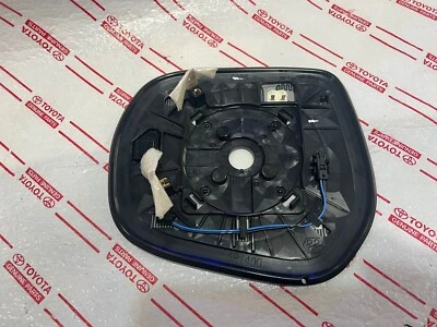 *NUEVO CRISTAL ESPEJO RETROVISOR PUERTA PASAJERO LEXUS GX460 2014-2023 con PUNTO CIEGO EXTERIOR NUEVO Foto 1 de 2