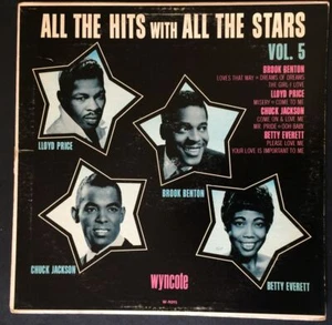 "All The Hits with All The Stars", Lloyd Price, Brook Benton,Wyncote,1964,MONO - Picture 1 of 4