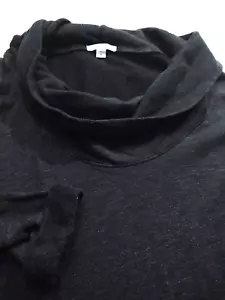 Maglione donna Standard JAMES PERSE COLLO A CAPPUCCIO Supima misto cotone taglia 2 grigio - Foto 1 di 6