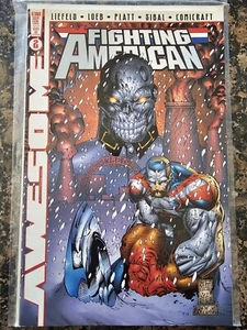 Awesome Comics Fighting American No 2 Stephen Platt Variant 1997 - Picture 1 of 2