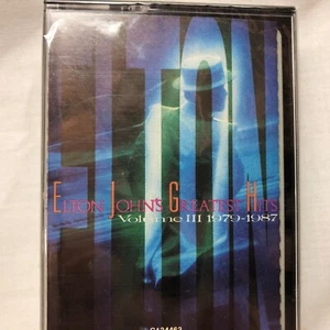 Elton John Greatest Hits Volume III 1979-1987 Cassette Tape SEALED - Picture 1 of 8