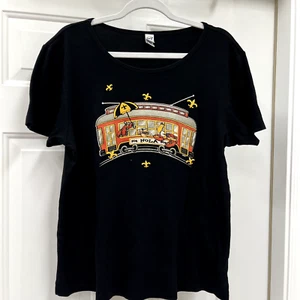 New Orleans Shirt Damen XL NOLA The Big Easy Souvenir Karneval Saison Parade - Bild 1 von 10