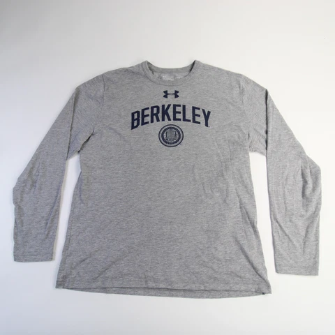 California Golden Bears Under Armour Long Sleeve Shirt Men's Gray Used Cover