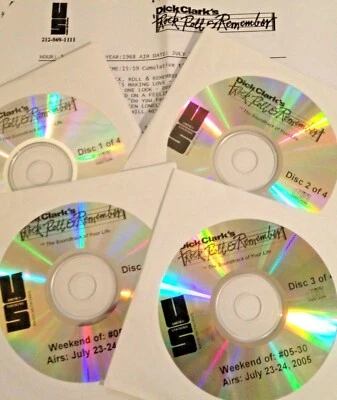 RADIO SHOW: DICK CLARK'S RR&R 7/23/05 THE RASCALS w/4 INTERVIEWS & 6 HITS;1968 - Image 1 of 4