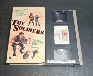 Toy Soldiers (VHS, 1985) Jason Miller Action Sleaze New World Video Rare OOP - Picture 1 of 4