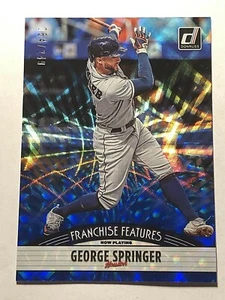 2019 Panini George Springer Franchise Features Foil 64/249 - Picture 1 of 3