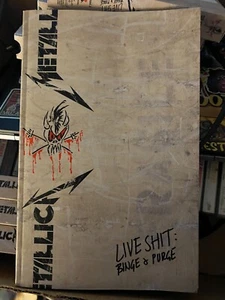 Metallica *Live Shit Binge & Purge *BOOK ONLY *1993 *near mint condition - Picture 1 of 4