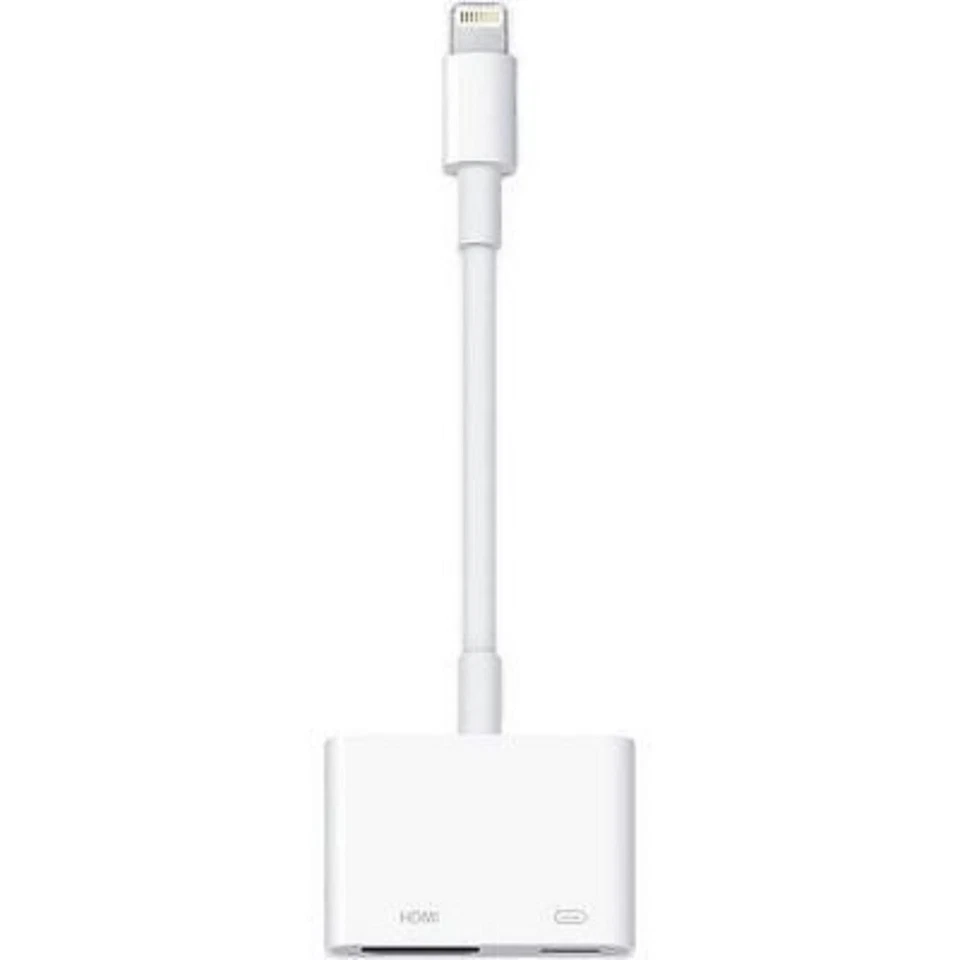 Véritable Apple Lightning À HDMI / HDTV Adaptateur Md826zm/A pour 'IPHONE 5,5c, - Photo 1/1