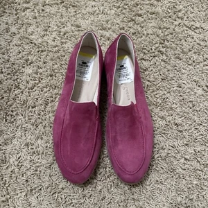 Paul Green Selby Womens Sz US 7.5 UK 5 Shoes Loafer Space Suede Pink - Picture 1 of 6