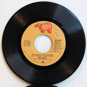 Bee Gees – You Should Be Dancing - 1976 RSO RS 853 7" 45RPM Single Record VG+ - Picture 1 of 3