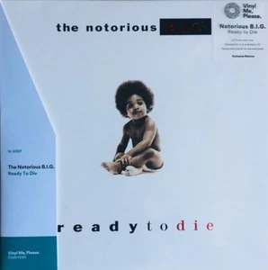 Notorious BIG - Ready To Die - Limited Red White Black Splatter Vinyl LP VMP NEW - Picture 1 of 12