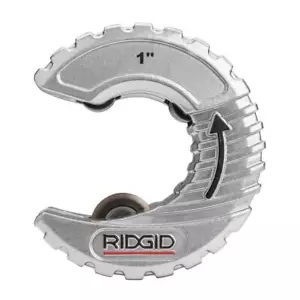 RIDGID Pipe Tubing Cutter W/Spring Loaded Cutting Wheel 1 Inch C-Style Copper - Picture 1 of 8