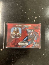 2015 UD Marvel Vibranium Ultimate Spider-Man Patch P-8 Miles Morales SSP RARE