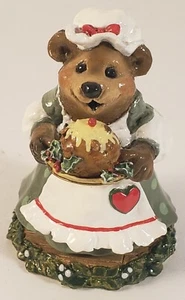 Wee Forest Folk - Plum Pudding - BB-9 1997 Figurine Annette Petersen - Picture 1 of 5