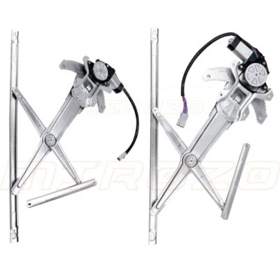 Regulador de ventana eléctrica lateral derecho pasajero con motor para Honda CR-V 1997-2001 Foto 1 de 4