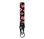 Resident Evil Umbrella Corp Logo Lanyard Wrist Strap Hook Key Tag Keychain