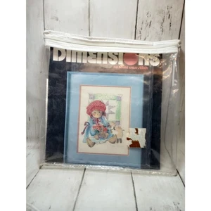 Vintage Dimensions NO Count Cross Stitch "Country Doll" Sampler Needlecraft NOS - Picture 1 of 4