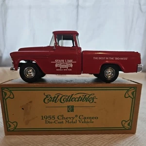 Ertl #F010 "State Line Auto Auction #5" 1955 Chevy Cameo Pickup 1/25 Scale NOS - Picture 1 of 13