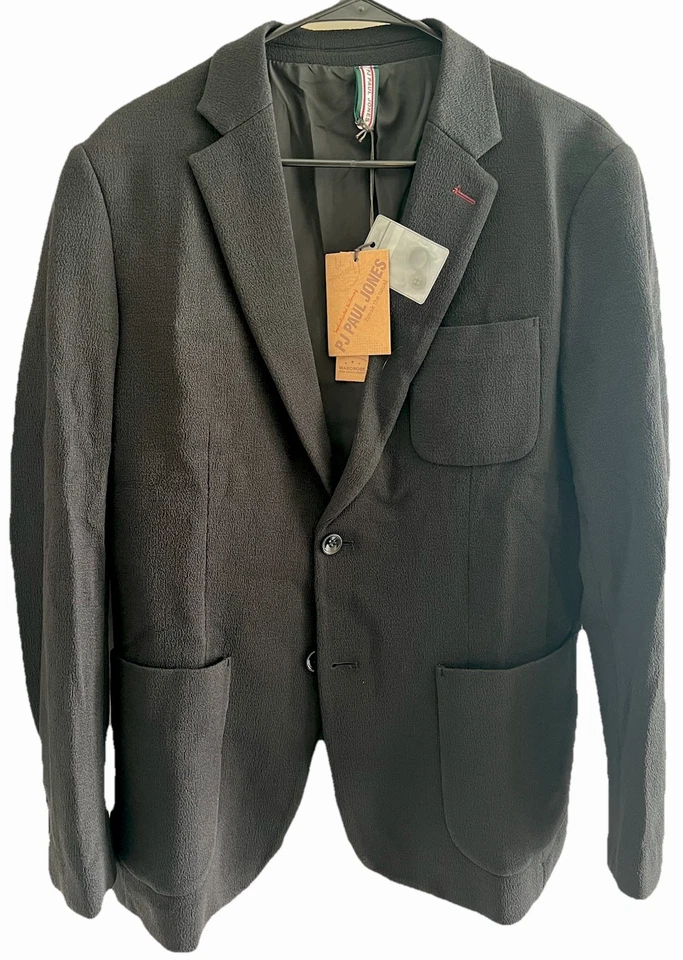 Paul Jones Men's Blazer Jacket , medium with Front Pockets, Black - Image 1 of 1