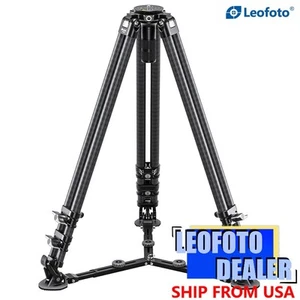 Leofoto LVC-193C Dual-Tube Video Tripod | 75mm Integrated Bowl - Picture 1 of 10
