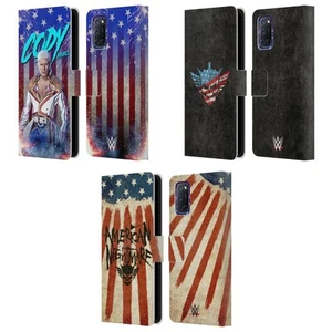 OFFICIAL WWE CODY RHODES GRAPHICS LEATHER BOOK WALLET CASE COVER FOR OPPO PHONES - Picture 1 of 9