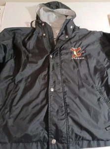 Vintage Tigger Jacke Herren Large Schwarz Full Zip Big T Nylon The Disney Store - Bild 1 von 10