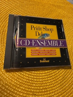 The Print Shop Deluxe CD Ensemble Macintosh - Image 1 of 4