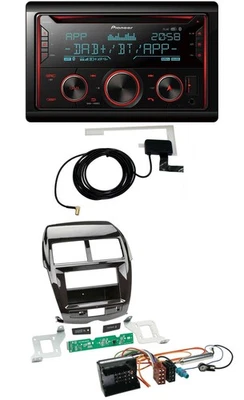 Pioneer 2DIN MP3 DAB USB CD Bluetooth Autoradio für Citroen C4 Mitsubishi ASX Pe - Bild 1 von 4