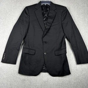 Brooks Brothers Blazer Herren 36 S Schwarz Fitzgerald Wollmischung Jacke Made USA Anzug - Bild 1 von 13