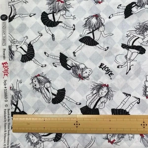 1m Windham Fabrics Eloise Dancing Girl Fabric Remnant - Picture 1 of 1