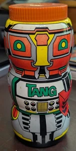 Vintage Tang 7" Orange Drink Empty Robot Bank Container, Used Condition - Picture 1 of 8