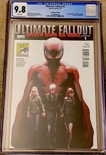 🔥 ULTIMATE FALLOUT #1 CGC 9.8 SDCC EDITION VARIANT MARK BAGLEY COVER (2011) 🔥
