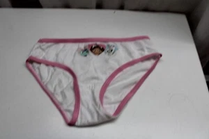 Girls GABBY'S DOLLHOUSE 3 Cartoon Hearts 100% Cotton White Briefs Size 6 NEW! - Picture 1 of 4